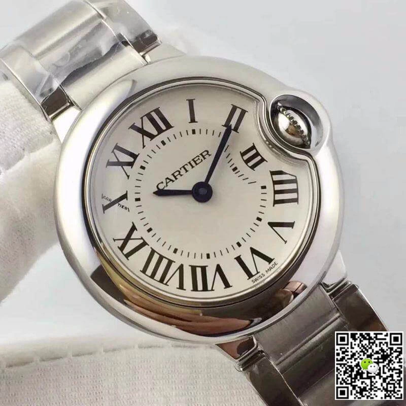 Ballon Bleu De Cartier W69010Z4 V6 Factory 1:1 Best Edition Replica Watch Swiss Ronda Quartz
