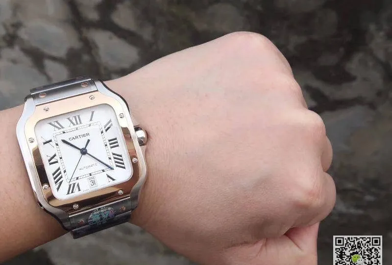 Cartier De Santos W2SA0006 2018 BV Factory 1:1 Best Edition Replica Watch Swiss ETA 9015