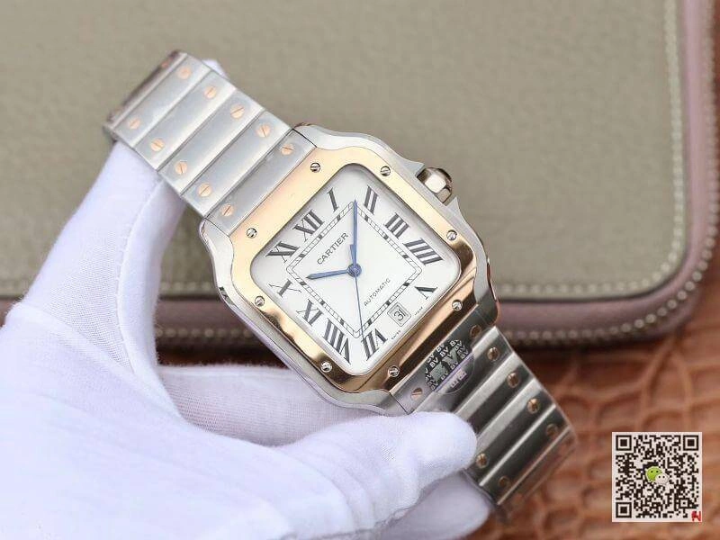 Cartier De Santos W2SA0006 2018 BV Factory 1:1 Best Edition Replica Watch Swiss ETA 9015
