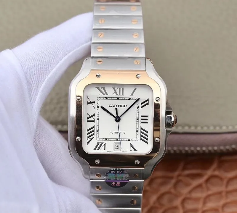 Cartier De Santos W2SA0006 2018 BV Factory 1:1 Best Edition Replica Watch Swiss ETA 9015