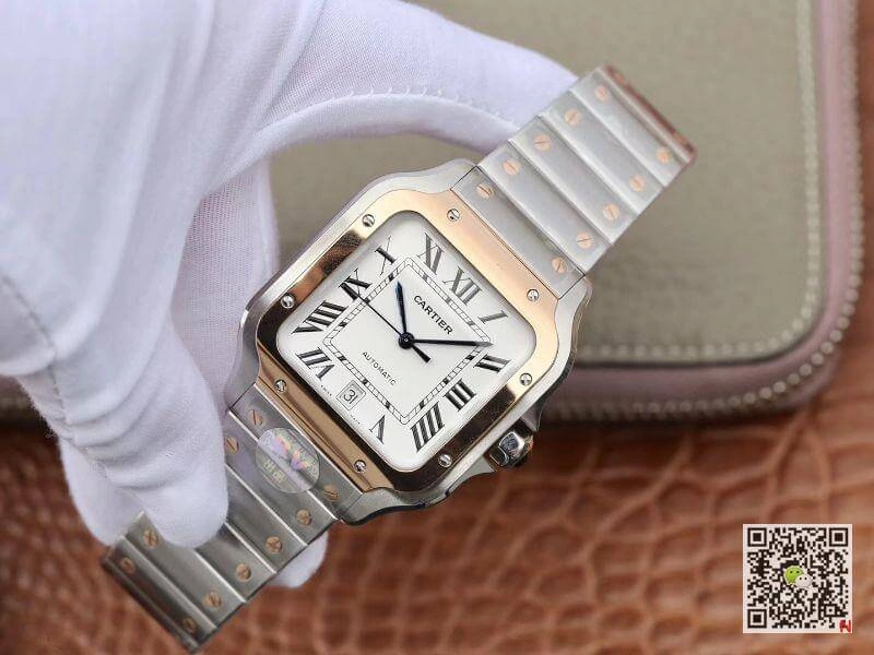 Cartier De Santos W2SA0006 2018 BV Factory 1:1 Best Edition Replica Watch Swiss ETA 9015