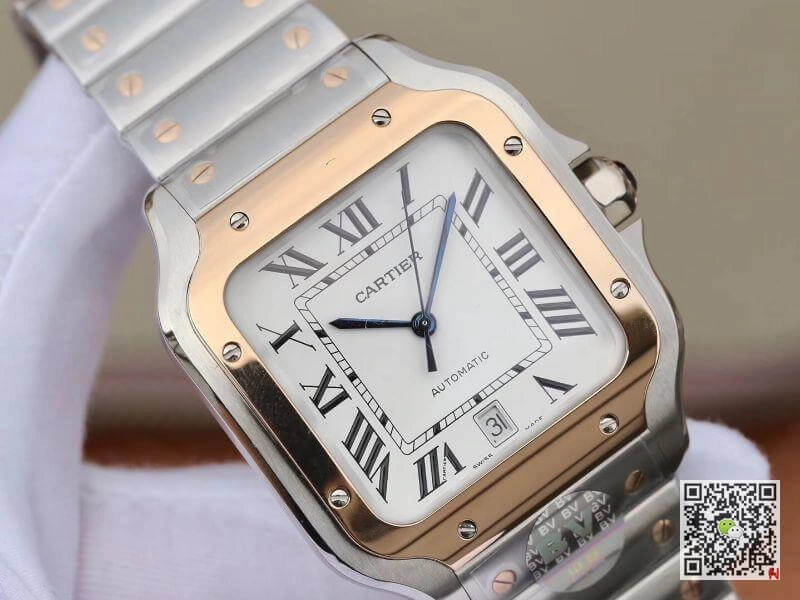Cartier De Santos W2SA0006 2018 BV Factory 1:1 Best Edition Replica Watch Swiss ETA 9015