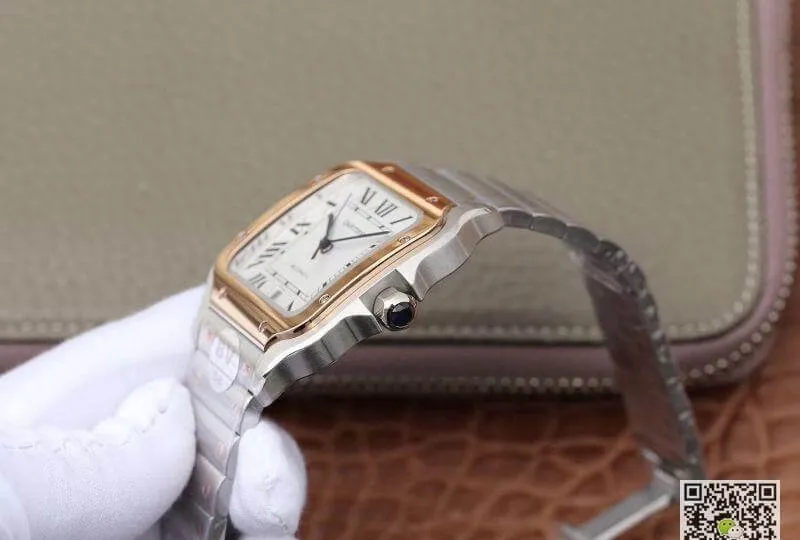 Cartier De Santos W2SA0006 2018 BV Factory 1:1 Best Edition Replica Watch Swiss ETA 9015