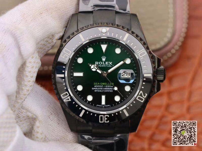 Rolex Sea-Dweller Deepsea 11666001 V2 1:1 Best Edition Replica Watch Swiss ETA2836 Superlumed dial