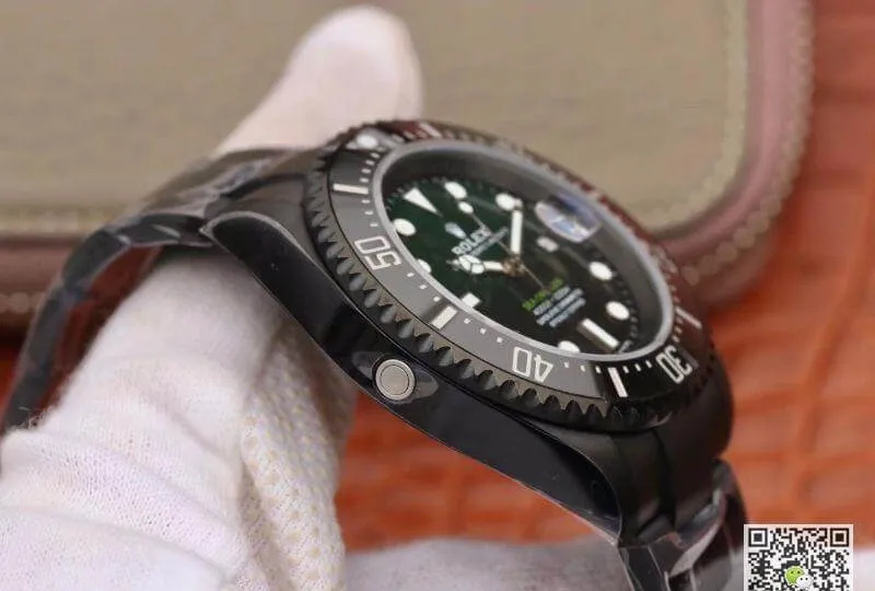 Rolex Sea-Dweller Deepsea 11666001 V2 1:1 Best Edition Replica Watch Swiss ETA2836 Superlumed dial