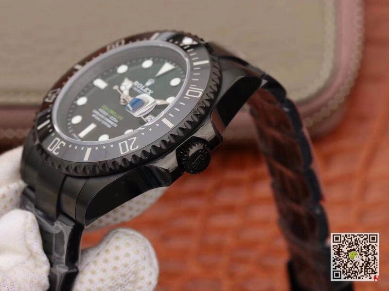 Rolex Sea-Dweller Deepsea 11666001 V2 1:1 Best Edition Replica Watch Swiss ETA2836 Superlumed dial