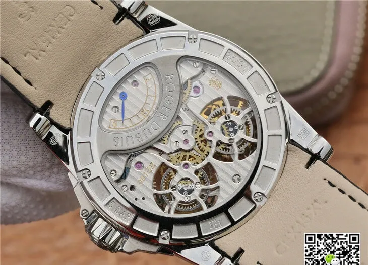 Roger Dubuis Excalibur RDDBEX0250 JB Factory 1:1 Best Edition Replica Watch White Dial