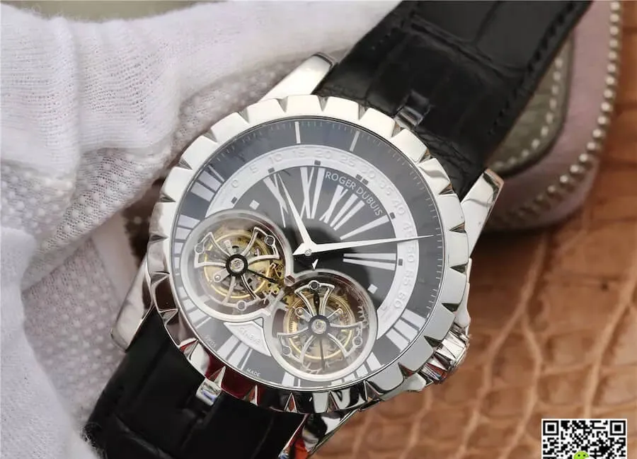 Roger Dubuis Excalibur RDDBEX0291 JB Factory 1:1 Best Edition Replica Watch Black Dial