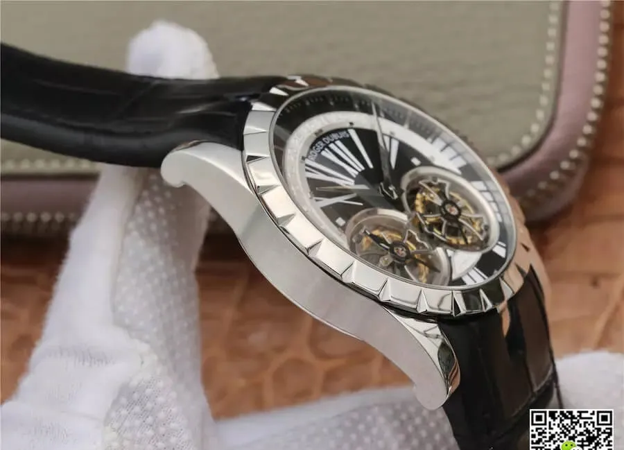 Roger Dubuis Excalibur RDDBEX0291 JB Factory 1:1 Best Edition Replica Watch Black Dial
