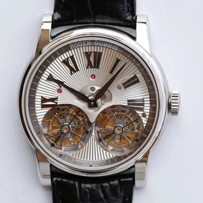 Roger Dubuis Hommage RDDBHO0562 JB Factory 1:1 Best Edition Replica Watch Silver Bezel