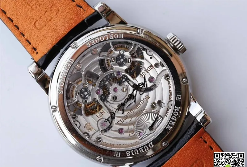 Roger Dubuis Hommage RDDBHO0562 JB Factory 1:1 Best Edition Replica Watch Silver Bezel