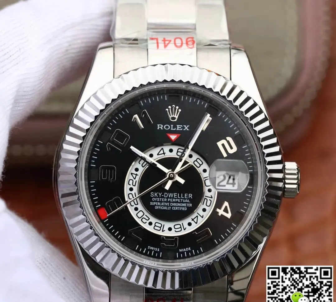 Rolex Sky Dweller 326939 Noob Factory 1:1 Best Edition Replica Watch Stainless Steel Strap