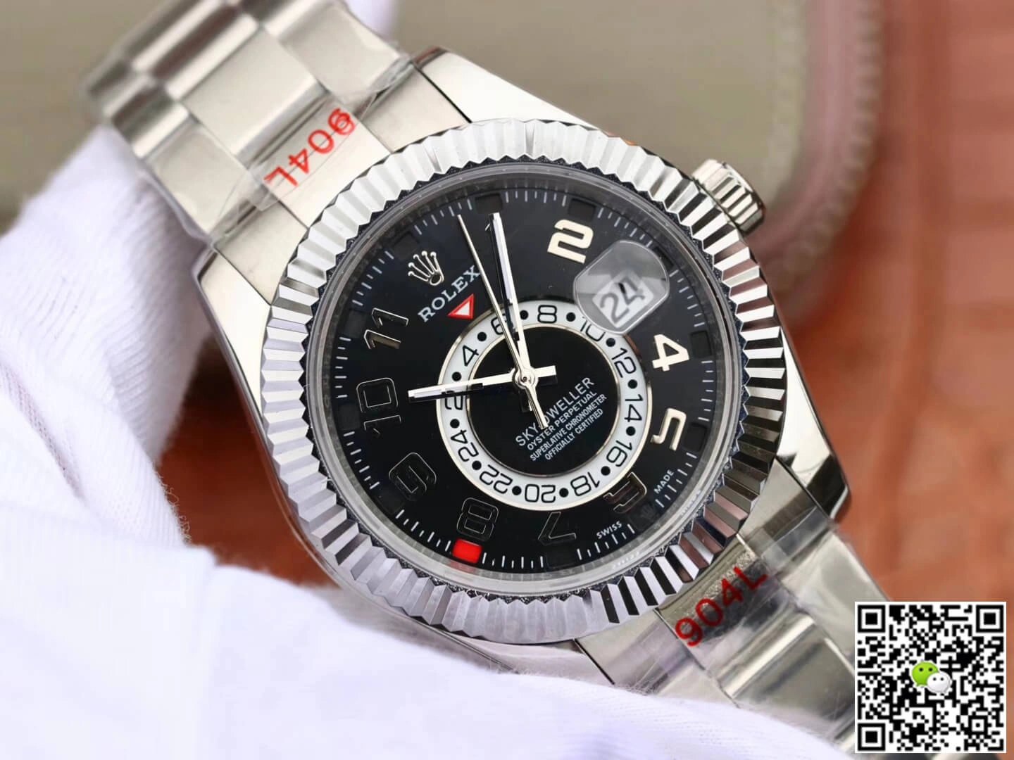 Rolex Sky Dweller 326939 Noob Factory 1:1 Best Edition Replica Watch Stainless Steel Strap