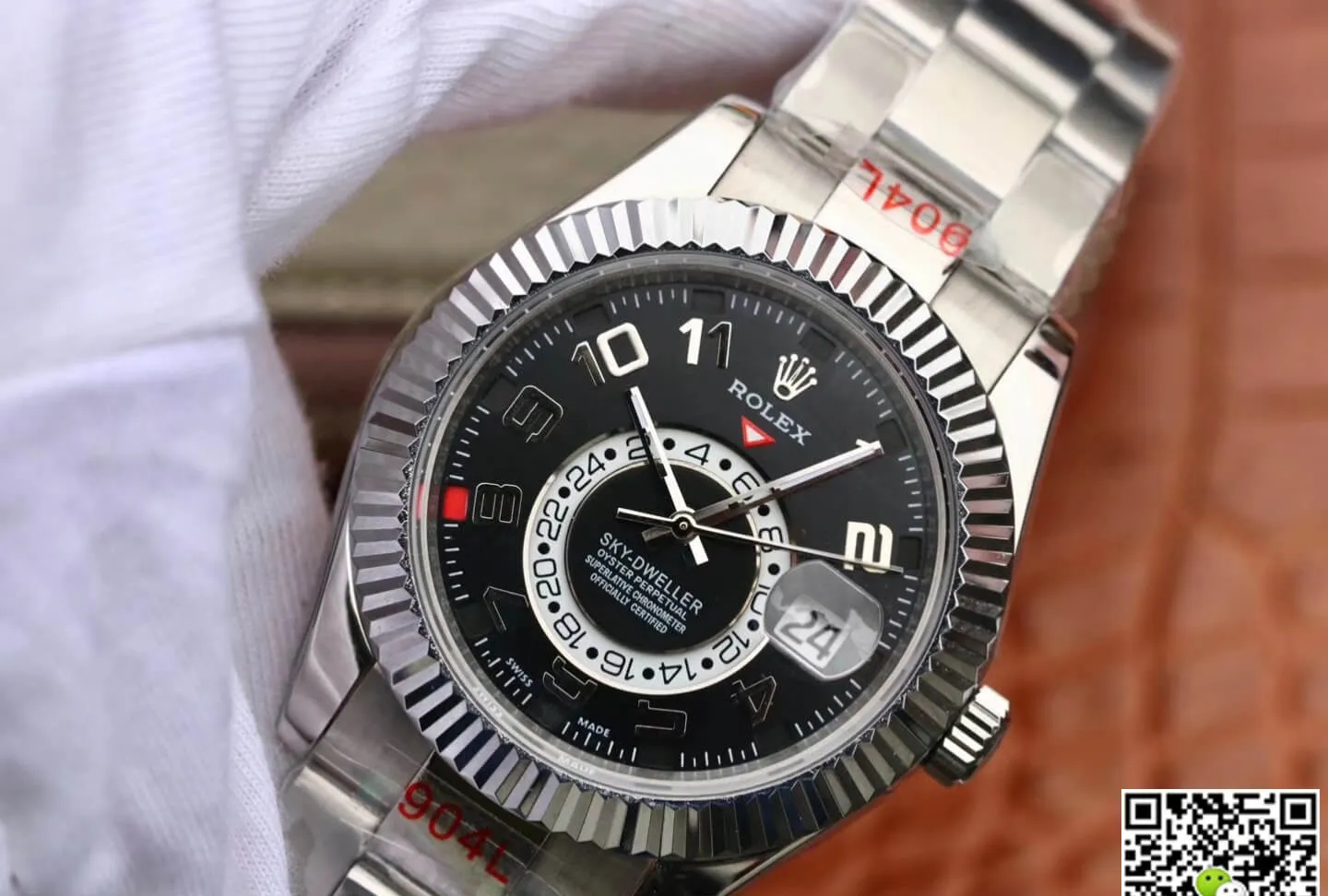 Rolex Sky Dweller 326939 Noob Factory 1:1 Best Edition Replica Watch Stainless Steel Strap