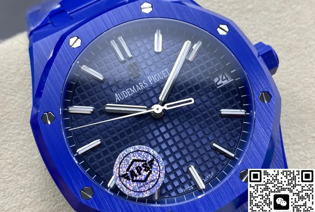 APS Factory Audemars Piguet Royal Oak 15500 Blue Dial 1:1 Best Edition Replica Watch
