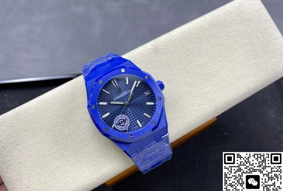 APS Factory Audemars Piguet Royal Oak 15500 Blue Dial 1:1 Best Edition Replica Watch