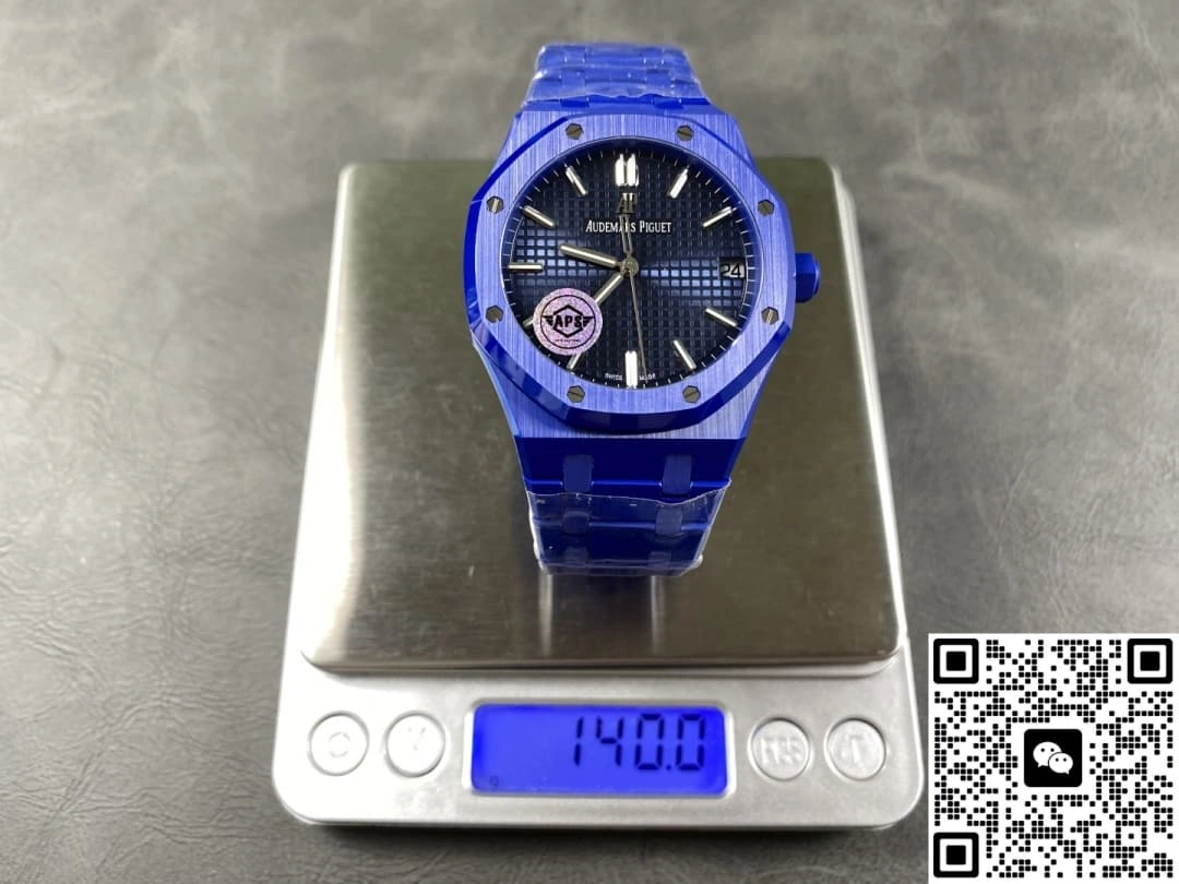 APS Factory Audemars Piguet Royal Oak 15500 Blue Dial 1:1 Best Edition Replica Watch
