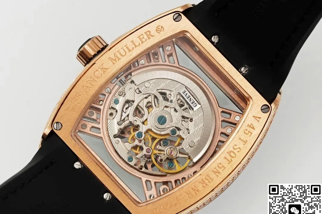 ABF Factory Franck Muller Tourbillon V45 Diamond Case 1:1 Best Edition Replica Watch