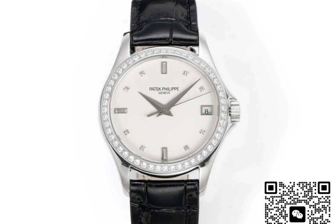 GR Factory Patek Philippe Calatrava 5108G White Dial 1:1 Best Edition Replica Watch
