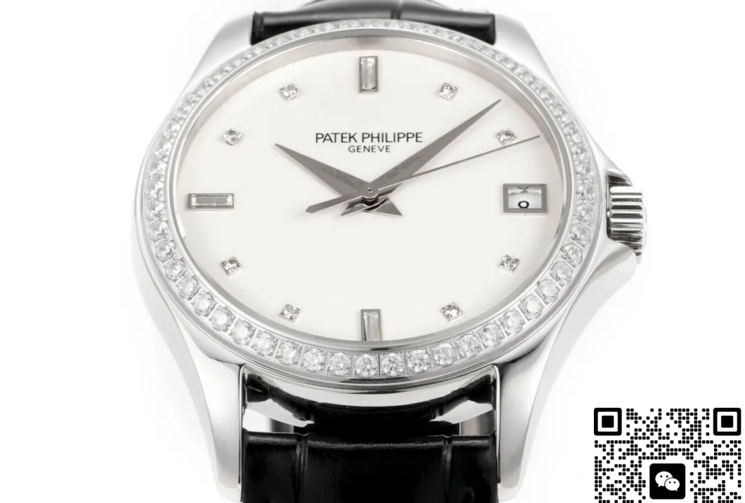 GR Factory Patek Philippe Calatrava 5108G White Dial 1:1 Best Edition Replica Watch