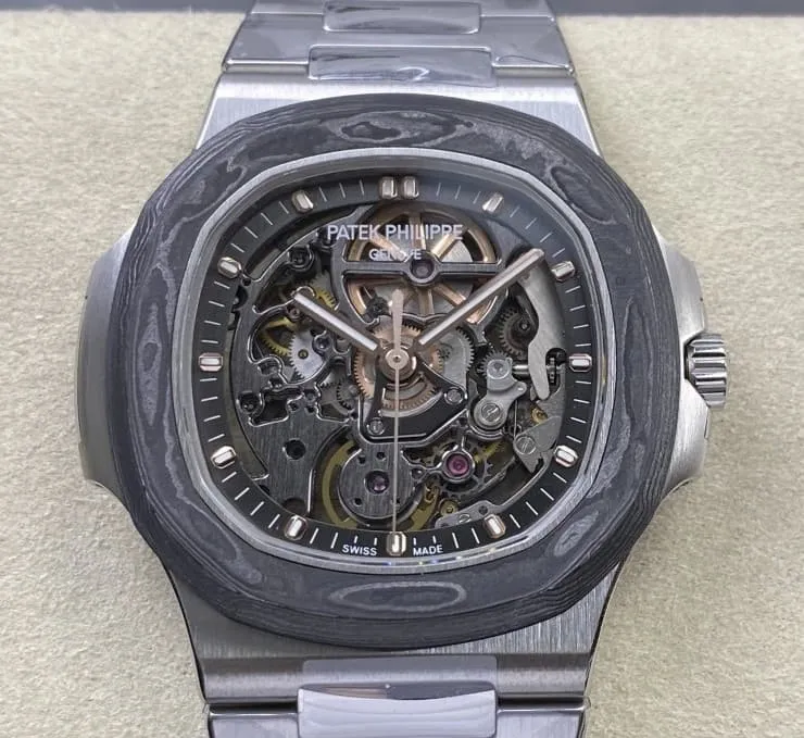 ADG Factory Patek Philippe Nautilus 5711 Skeletonized 1:1 Best Edition Replica Watch