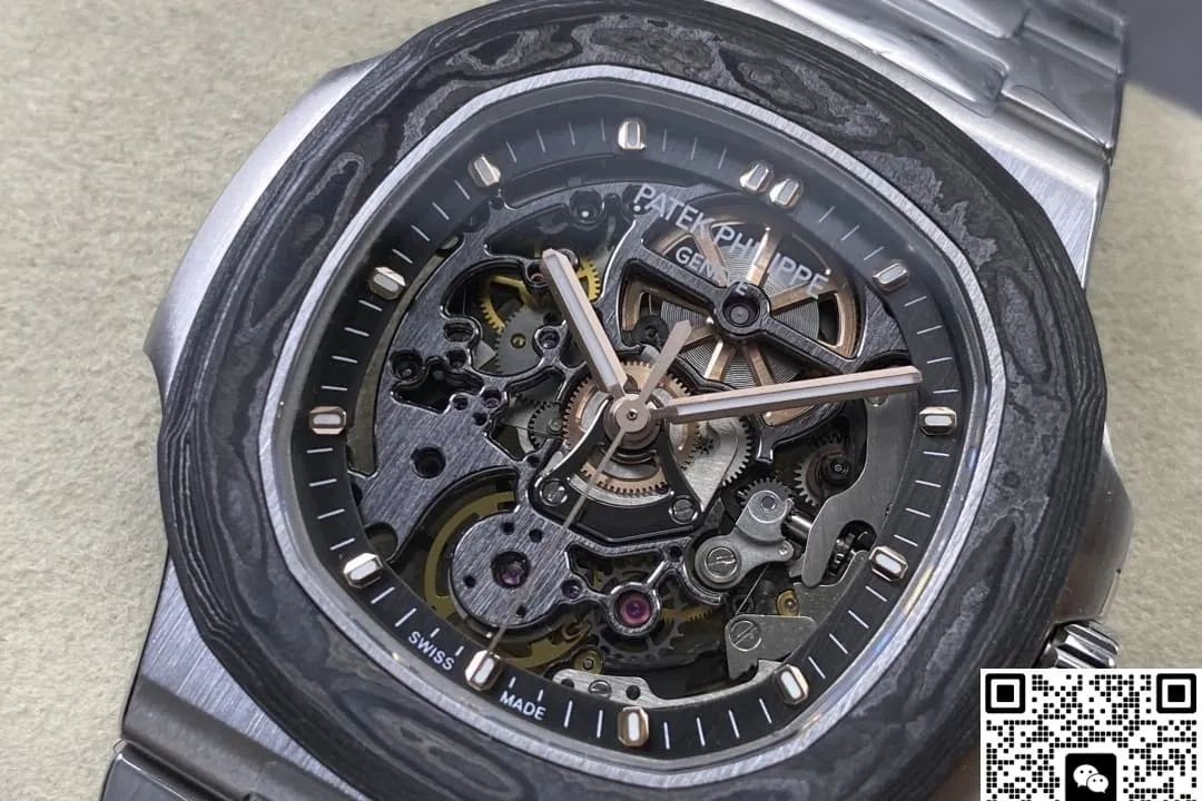 ADG Factory Patek Philippe Nautilus 5711 Skeletonized 1:1 Best Edition Replica Watch