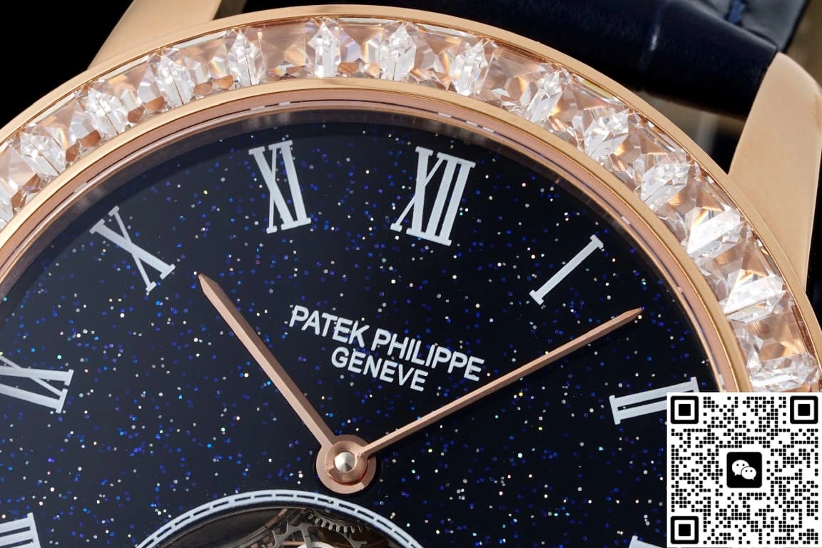 RMS Factory Patek Philippe Tourbillon Starry sky dial 1:1 Best Edition Replica Watch