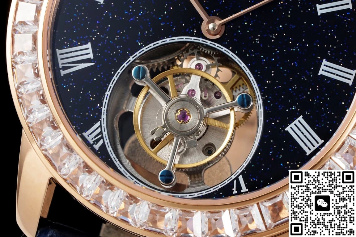 RMS Factory Patek Philippe Tourbillon Starry sky dial 1:1 Best Edition Replica Watch
