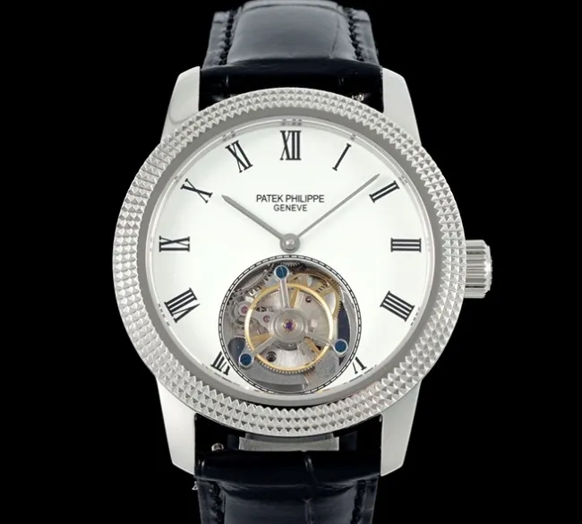 RMS Factory Patek Philippe Tourbillon stainless steel 1:1 Best Edition Replica Watch