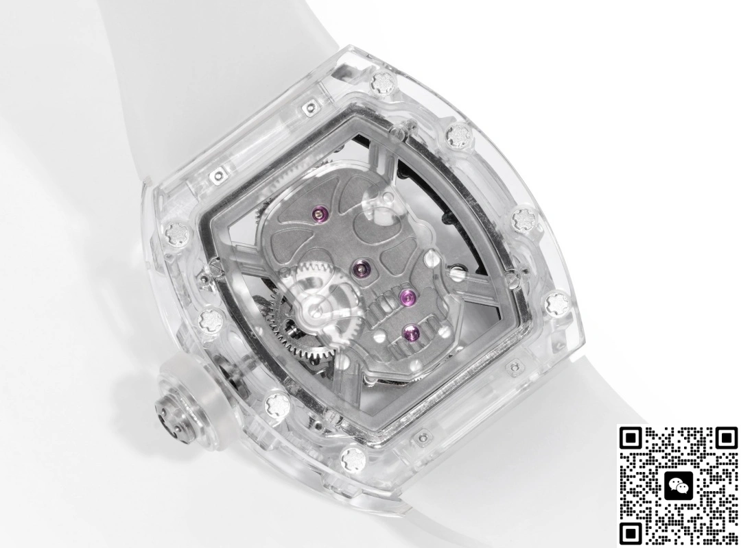 MS Factory Richard Mille Tourbillon RM052 Skull Dial 1:1 Best Edition Replica Watch