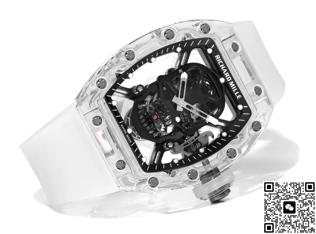 MS Factory Richard Mille Tourbillon RM052 Skull Dial 1:1 Best Edition Replica Watch