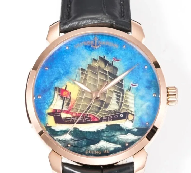 FL Factory Ulysse Nardin CLASSICO 8152-111-2-ZHENGHE 1:1 Best Edition Replica Watch