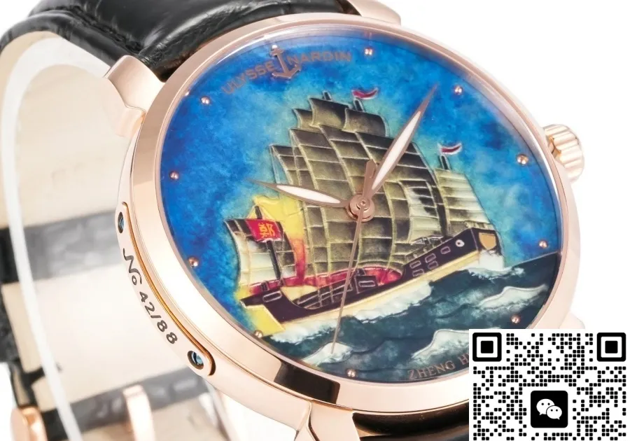 FL Factory Ulysse Nardin CLASSICO 8152-111-2-ZHENGHE 1:1 Best Edition Replica Watch