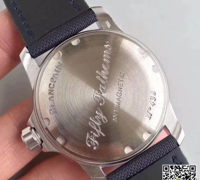 Blancpain Fifty Fathoms 5015D-1140-52B ZF Factory 1:1 Best Edition Replica Watch Swiss ETA2836-2