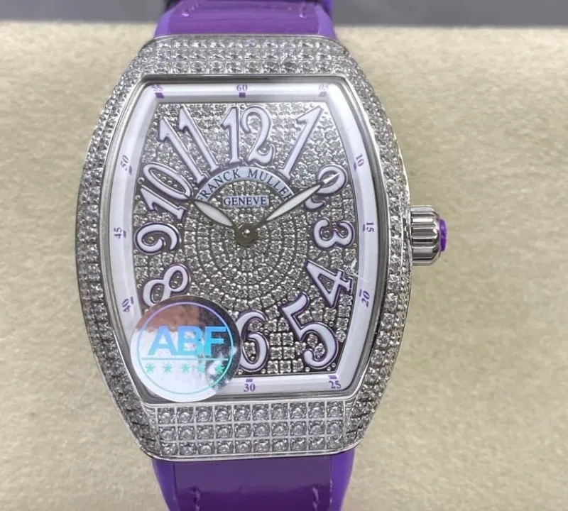 ABF Factory Franck Muller Ladies’ Collection V 32 SC AT FOD CD 1:1 Best Edition Replica Watch