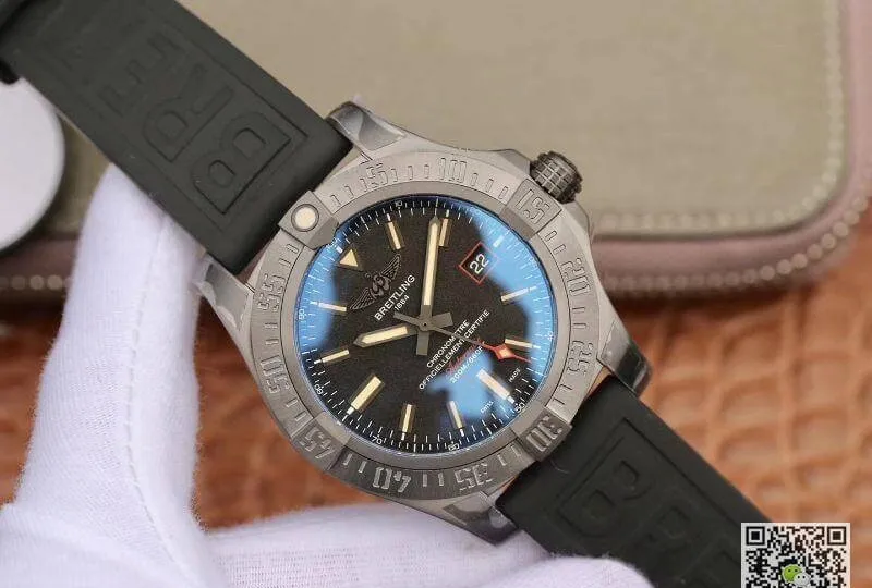 Breitling Avenger Blackbird 44 mm V173311 GF Factory V4 Version Men Watches 1:1 Best Edition Replica Watch Swiss ETA2824-2