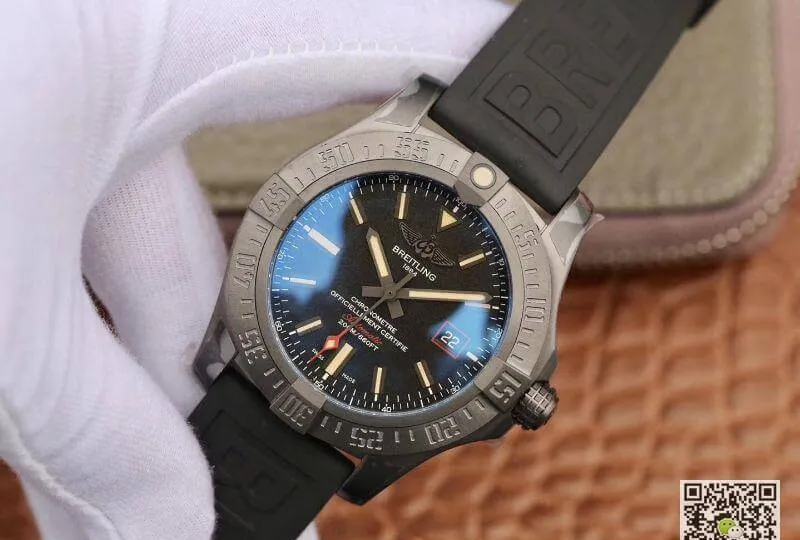 Breitling Avenger Blackbird 44 mm V173311 GF Factory V4 Version Men Watches 1:1 Best Edition Replica Watch Swiss ETA2824-2