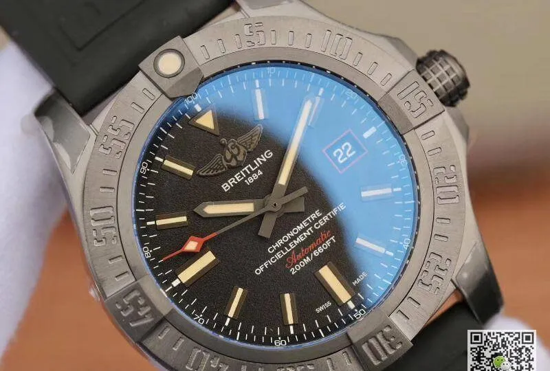 Breitling Avenger Blackbird 44 mm V173311 GF Factory V4 Version Men Watches 1:1 Best Edition Replica Watch Swiss ETA2824-2
