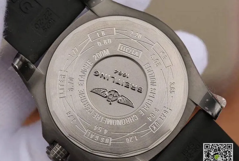 Breitling Avenger Blackbird 44 mm V173311 GF Factory V4 Version Men Watches 1:1 Best Edition Replica Watch Swiss ETA2824-2