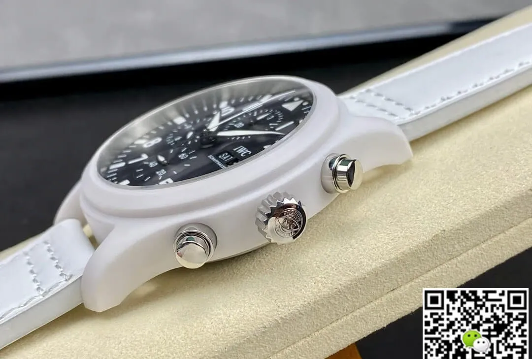 IWC Pilot TOP GUN IW389105 Lake Tahoe TPS Factory 1:1 Best Edition Replica Watch Ceramic Bezel