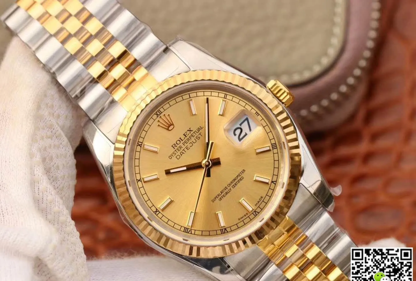 Rolex Datejust II 116333 AR Factory 1:1 Best Edition Replica Watch Swiss ETA3135 Champagne Dial