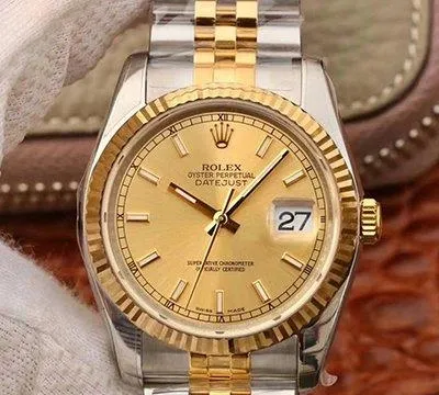 Rolex Datejust II 116333 AR Factory 1:1 Best Edition Replica Watch Swiss ETA3135 Champagne Dial