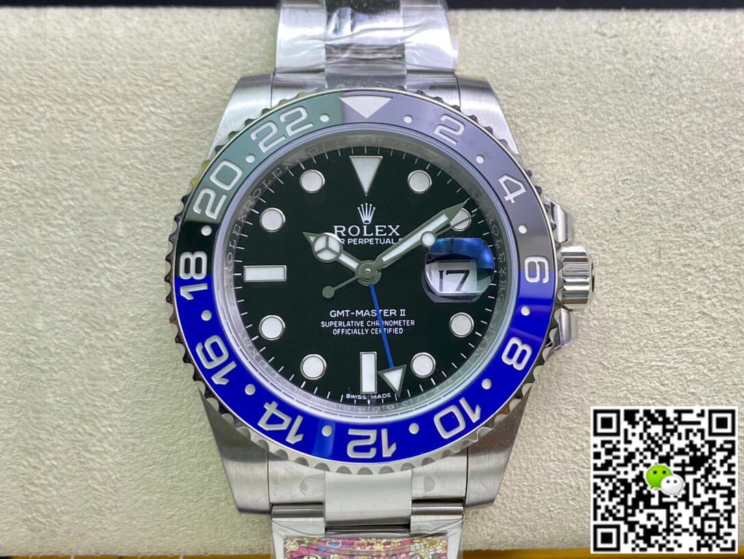 Rolex GMT Master II 116710BLNR-78200 Clean Factory 1:1 Best Edition Replica Watch Stainless Steel