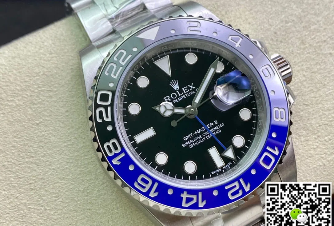 Rolex GMT Master II 116710BLNR-78200 Clean Factory 1:1 Best Edition Replica Watch Stainless Steel
