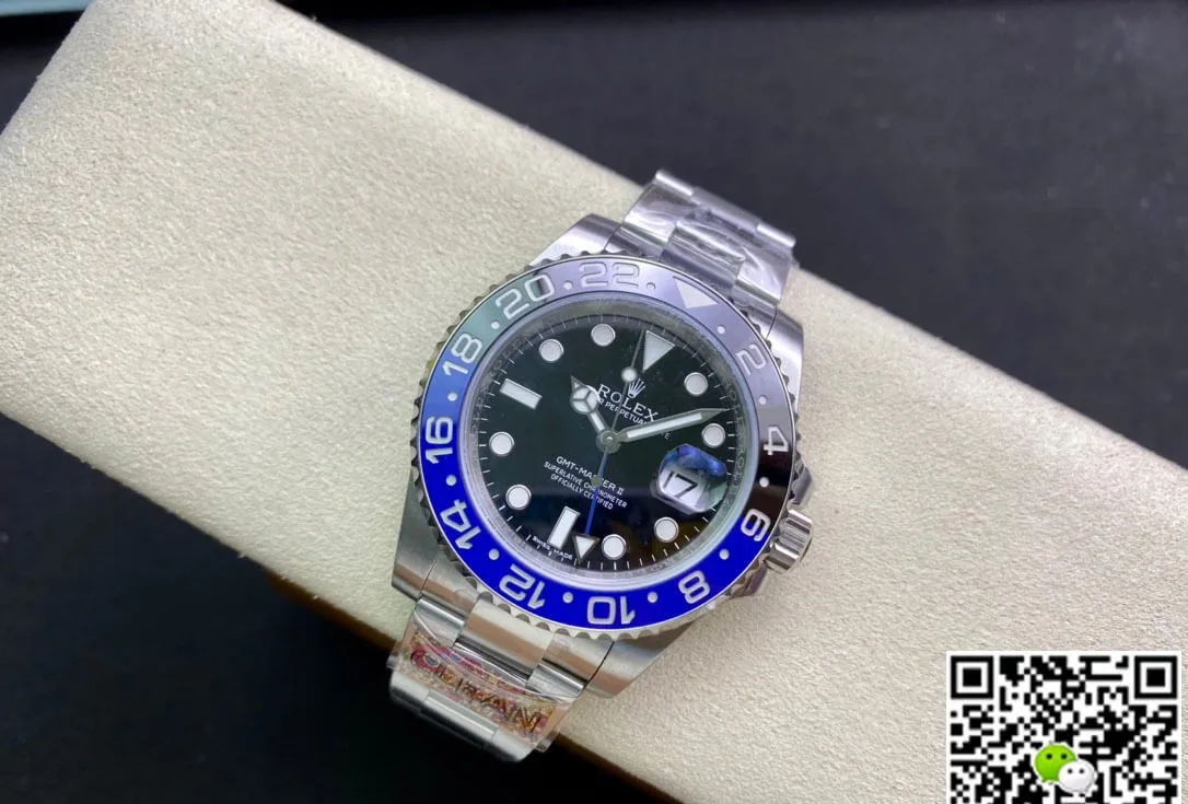 Rolex GMT Master II 116710BLNR-78200 Clean Factory 1:1 Best Edition Replica Watch Stainless Steel