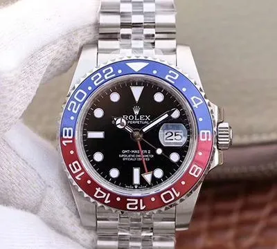 Rolex GMT-Master II 126710BLRO GM Factory 1:1 Best Edition Replica Watch Swiss ETA2836 Black Dial