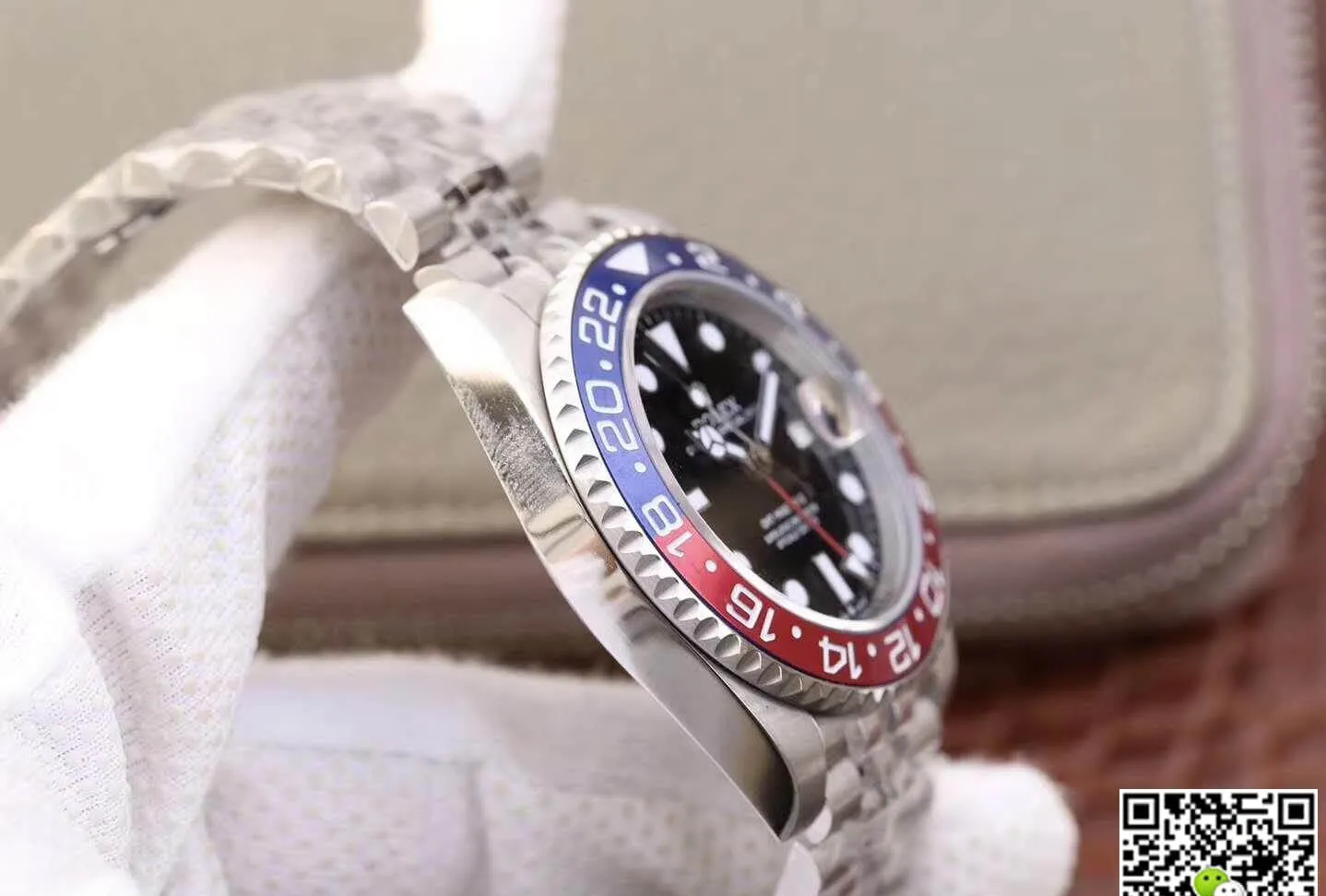 Rolex GMT-Master II 126710BLRO GM Factory 1:1 Best Edition Replica Watch Swiss ETA2836 Black Dial