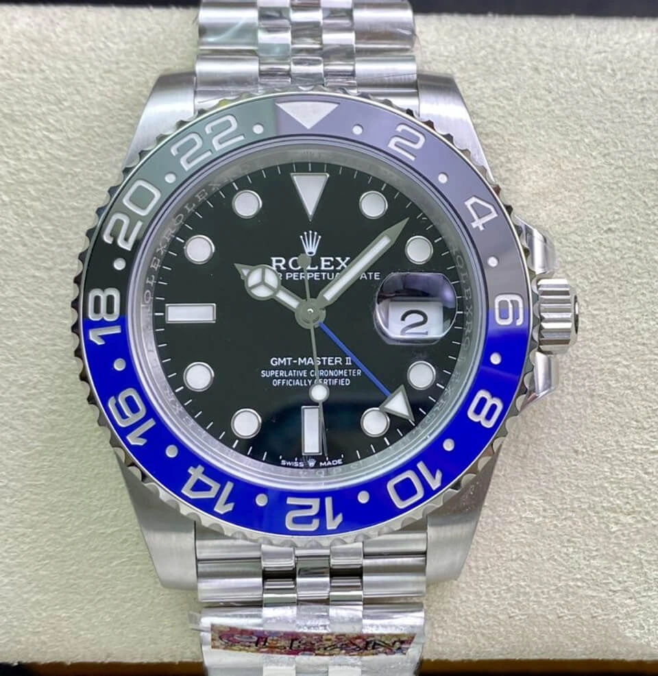 Rolex GMT Master II M126710BLNR-0002 Clean Factory 1:1 Best Edition Replica Watch Stainless Steel