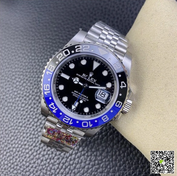 Rolex GMT Master II M126710BLNR-0002 Clean Factory 1:1 Best Edition Replica Watch Stainless Steel