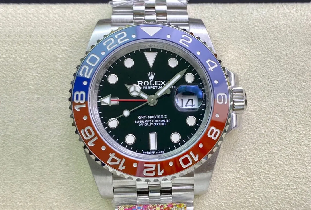 Rolex GMT Master II M126710BLRO-0001 Clean Factory 1:1 Best Edition Replica Watch Stainless Steel